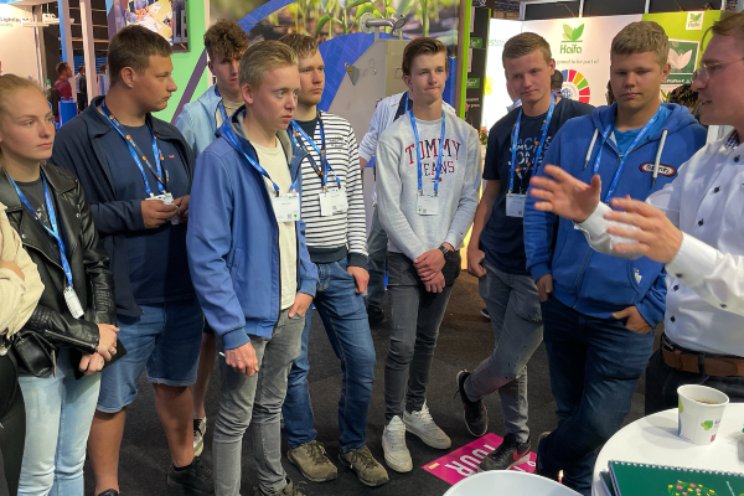 50 studenten Inholland bezoeken HortiContact