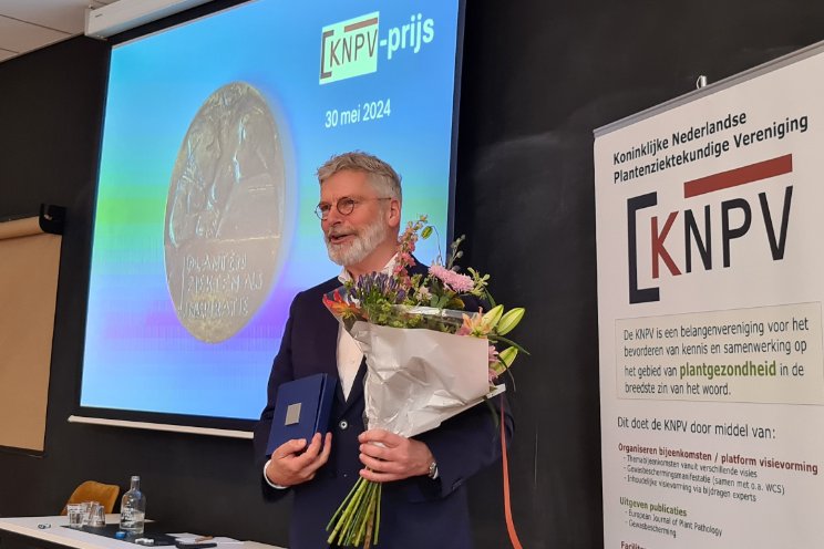 Gert Kema ontvangt KNPV-prijs 2024