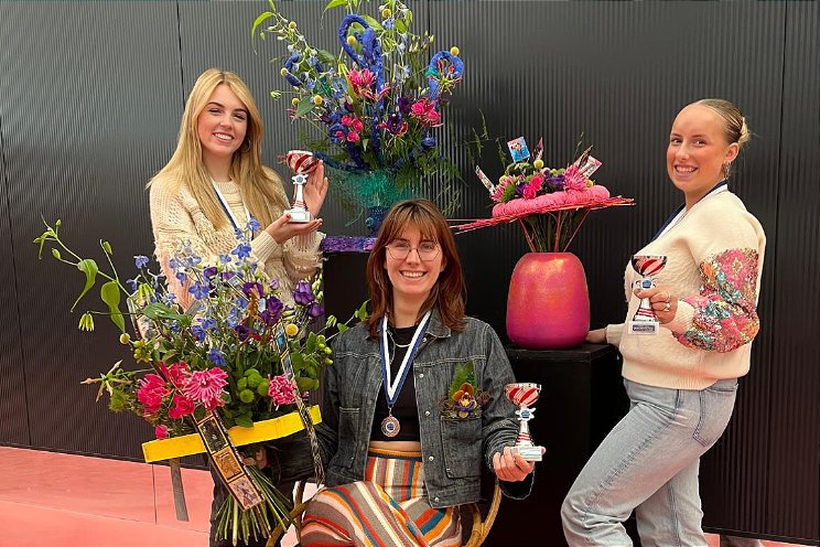 Melanie van der Vliet blijft scoren met bloemen