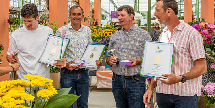 Winnaars in het zonnetje gezet op de Floriade