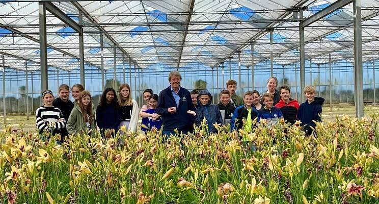 Kinderen bezoeken Heemskerk